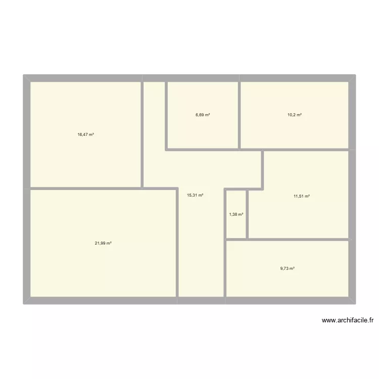 BETATO 2. Plan de 8 Pièces et 93 m² BETATO 2. Plan de 8 Pièces et 93 m²
