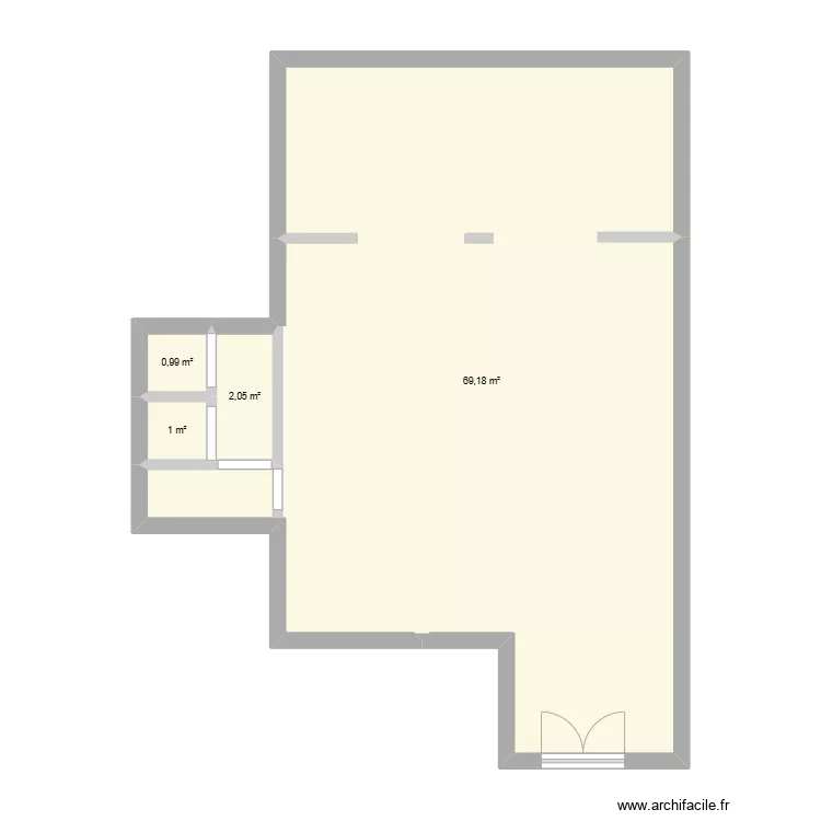 Plan restaurant. Plan de 