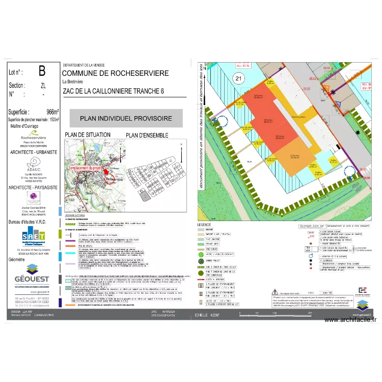 ZAC Caillonnière - Rocheservière lot B-v04-25-v3-celliers indiv. Plan de ZAC Caillonnière - Rocheservière lot B-v04-25-v3-celliers indiv. Plan de