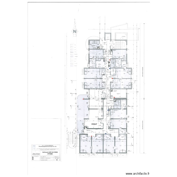 Les Oliviers Wifi Etage. Plan de 0 pièce et 0 m2