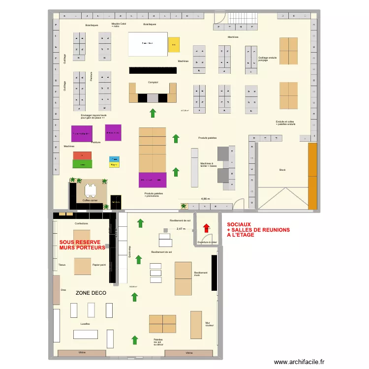 Proshop-La-Louvière. Plan de Proshop-La-Louvière. Plan de
