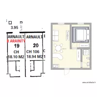 Lot 19 & 20_T2 &agrave; renover