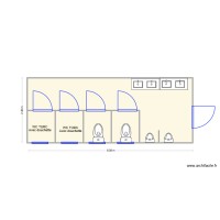 Bungalow 2WC + 2WC TURC