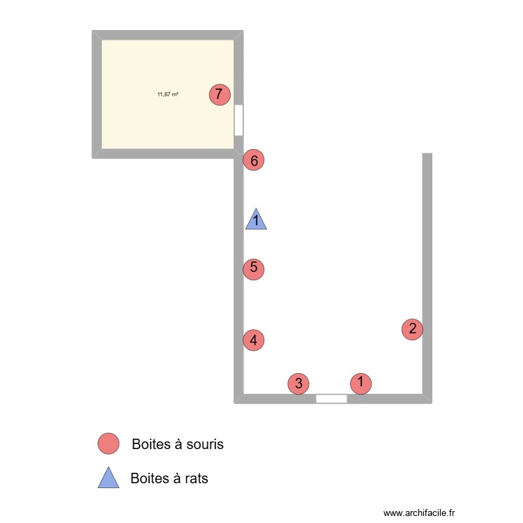 BANQUE ALIMENTAIRE DE ROCHEFORT. Plan de 0 pièce et 0 m2
