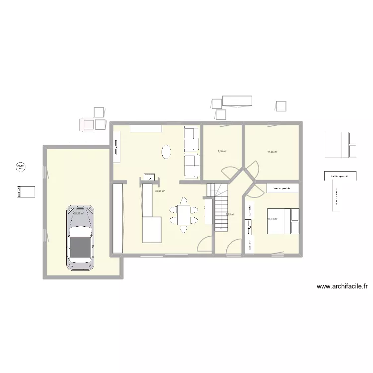 refaire. Plan de 6 et 122 m² refaire. Plan de 6 et 122 m²