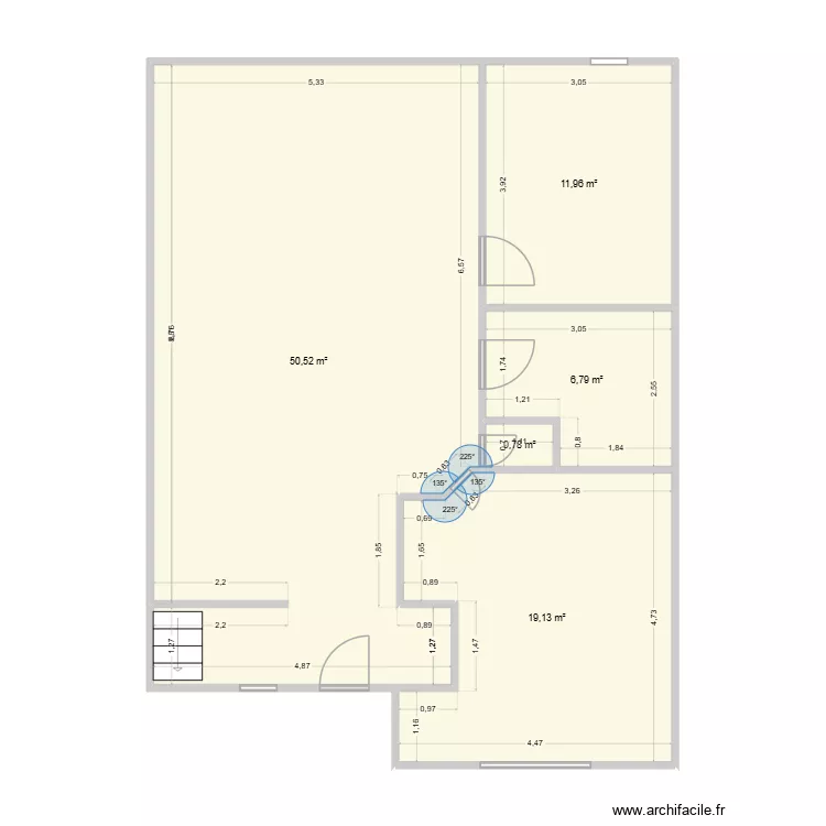 maison. Plan de 5 et 89 m² maison. Plan de 5 et 89 m²
