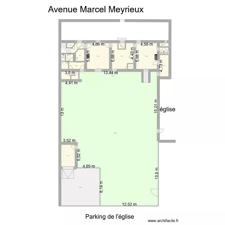 MP Marcy + Jardins. Plan de 