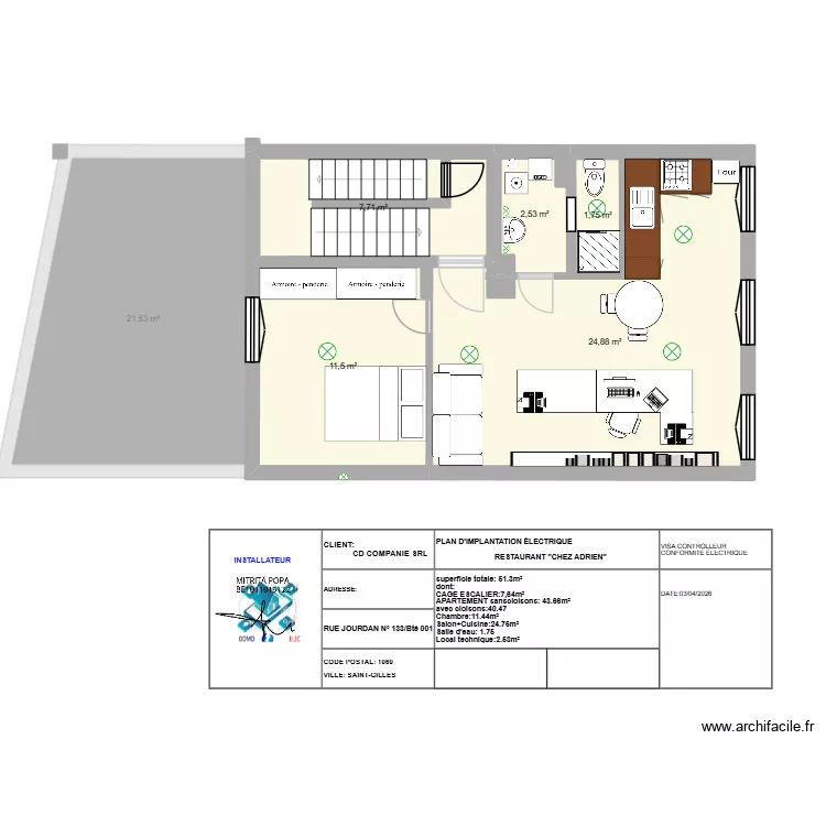 Jourdan? PLAN casa. Plan de 14 et 180 m² Jourdan? PLAN casa. Plan de 14 et 180 m²