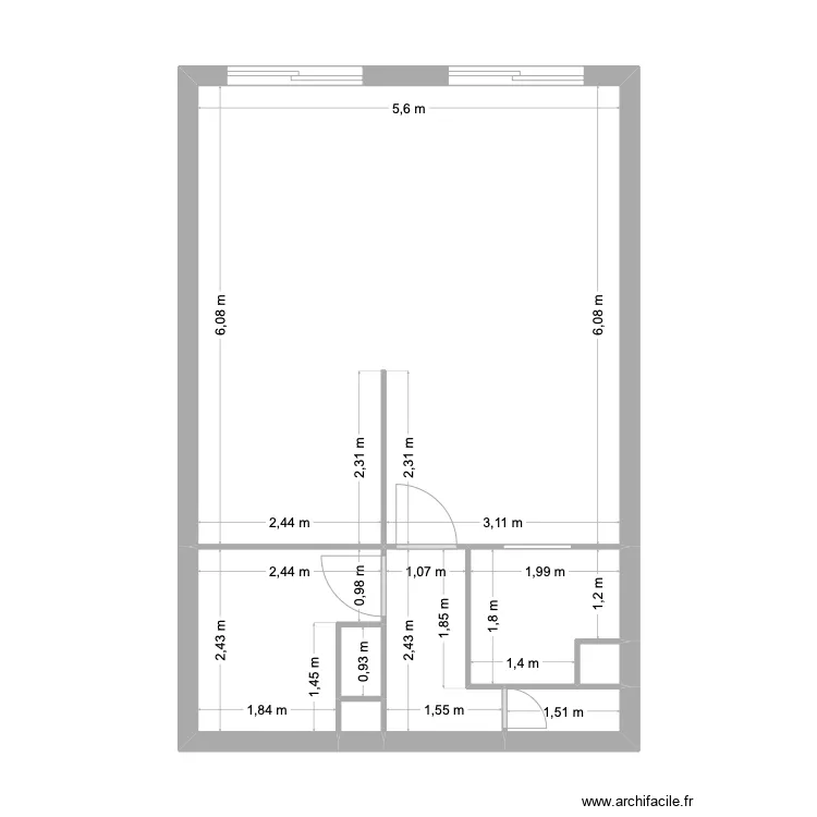 plan grande mare. Plan de 
