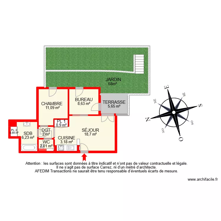 BI36249. Plan de 13 et 118 m² BI36249. Plan de 13 et 118 m²