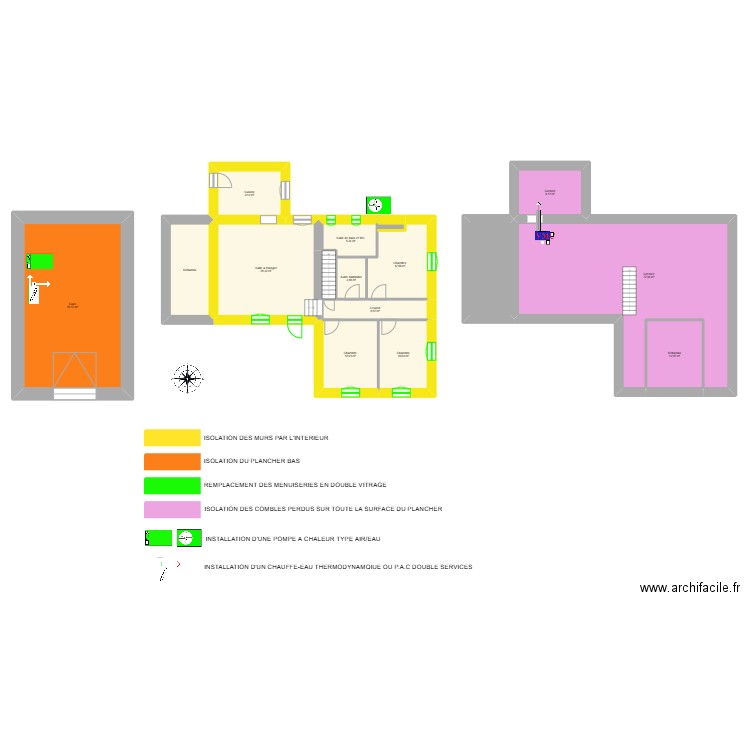 CALLEAU Marie Gabrielle - FORTUNADE 2. Plan de 16 pièces et 259 m2