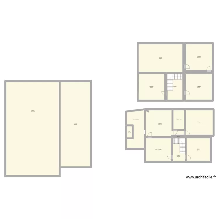 Plan Maison. Plan de 