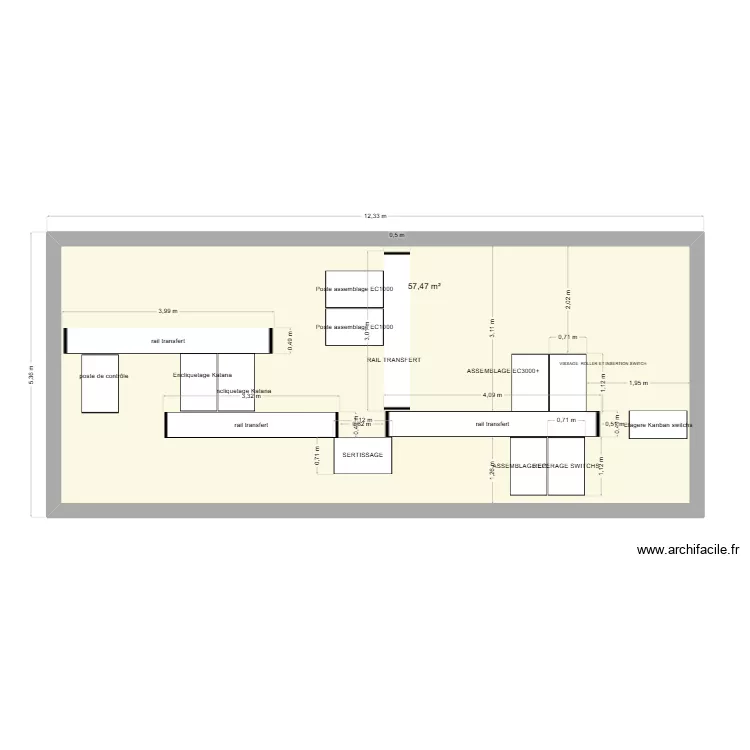 transfert katana IXEUX. Plan de 