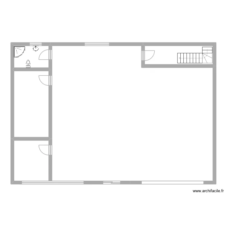magasin. Plan de 4 et 168 m² magasin. Plan de 4 et 168 m²