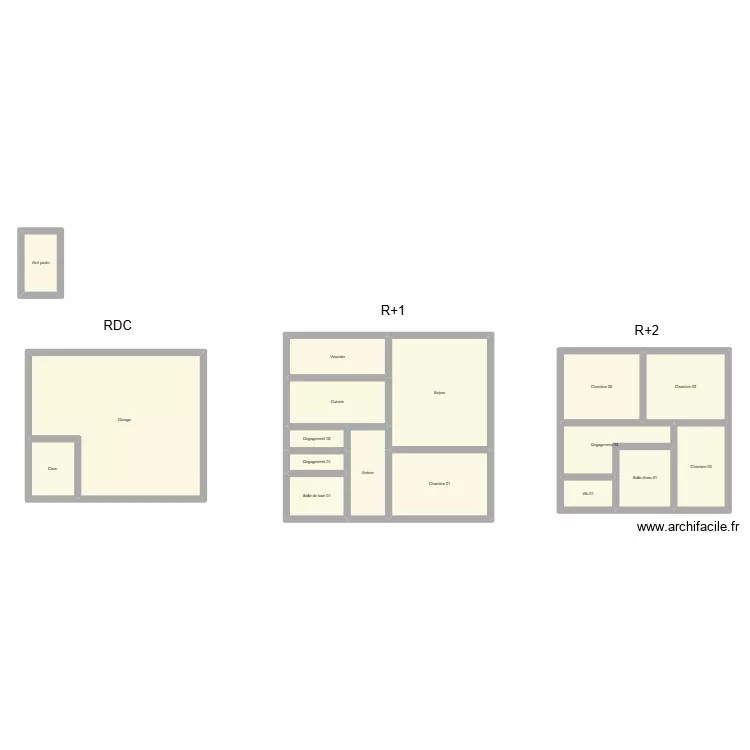 350602726. Plan de 17  et 175 m²