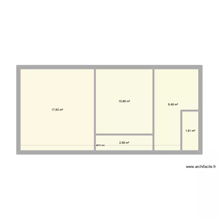 14 Victor Micholet. Plan de 5 et 41 m² 14 Victor Micholet. Plan de 5 et 41 m²
