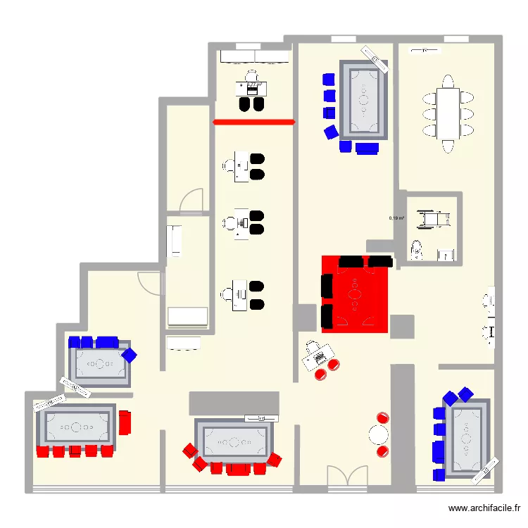 MYES NICE. Plan de 6  et 192 m²