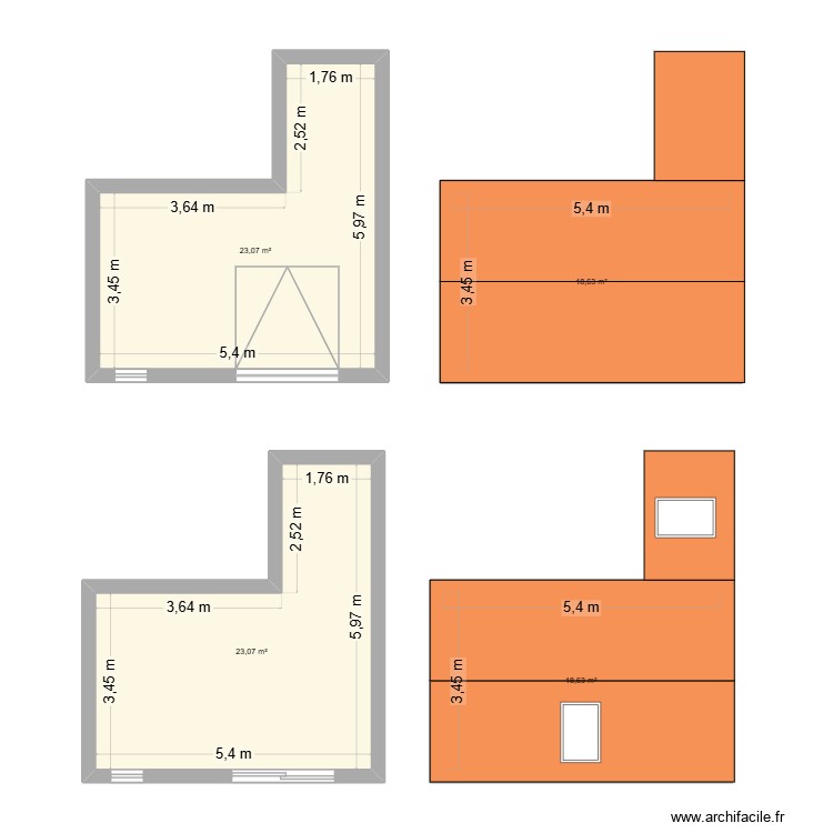 Plan Garage. Plan de 0 pièce et 0 m2