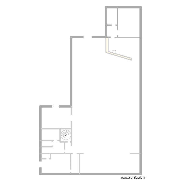salle polyvalente. Plan de 0 pièce et 0 m2