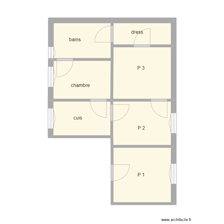 BILLAUD. Plan de 0 pièce et 0 m2
