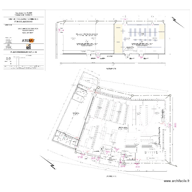 SONEPAR LAON_intention. Plan de 0 pièce et 0 m2