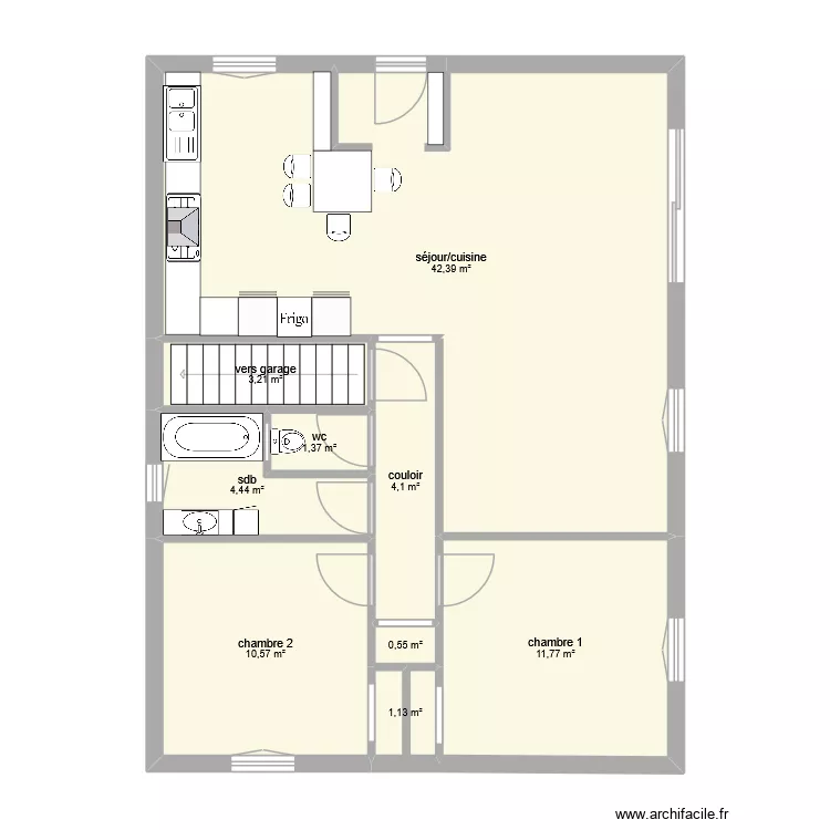 maison de nous. Plan de 9 et 80 m² maison de nous. Plan de 9 et 80 m²