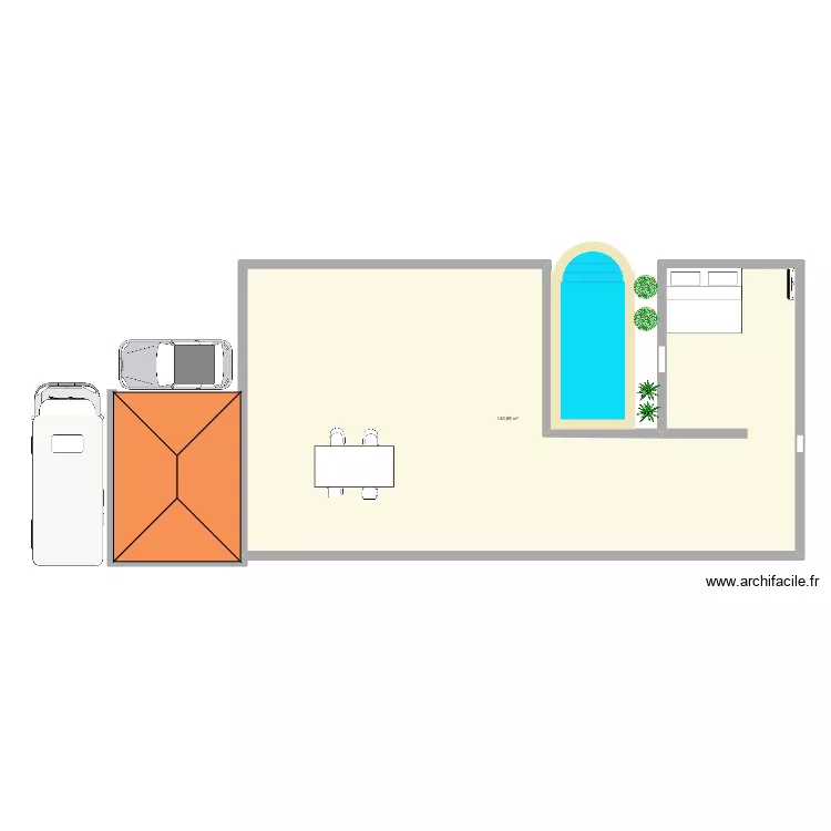 maison immobilier. Plan de 1 et 144 m² maison immobilier. Plan de 1 et 144 m²