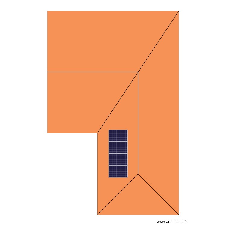 Panneaux solaires. Plan de 0 pièce et 0 m2