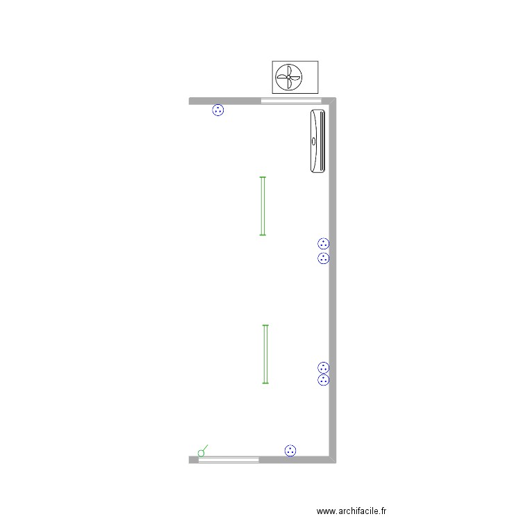 Colas vigie extension. Plan de 0 pièce et 0 m2