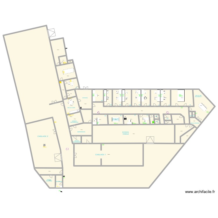 PLAN DALKIA COURS. Plan de 0 pièce et 0 m2
