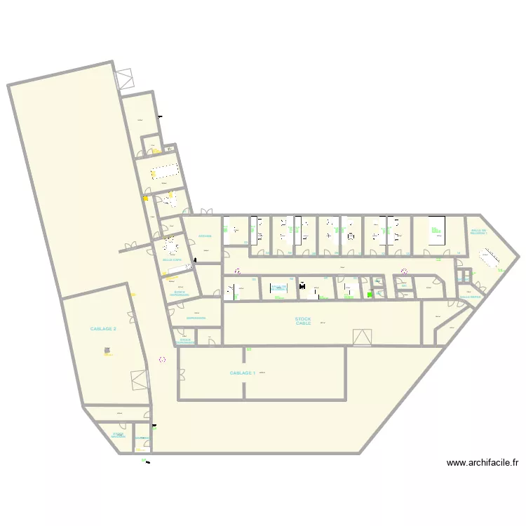 PLAN DALKIA COURS. Plan de 