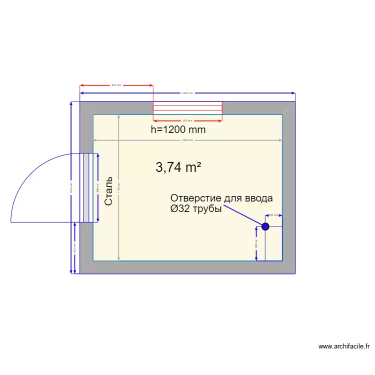 Яншино малые 2. Plan de 