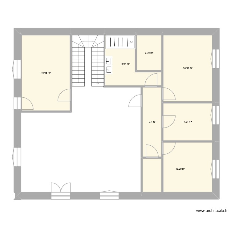 Maison Louis. Plan de 0 pièce et 0 m2
