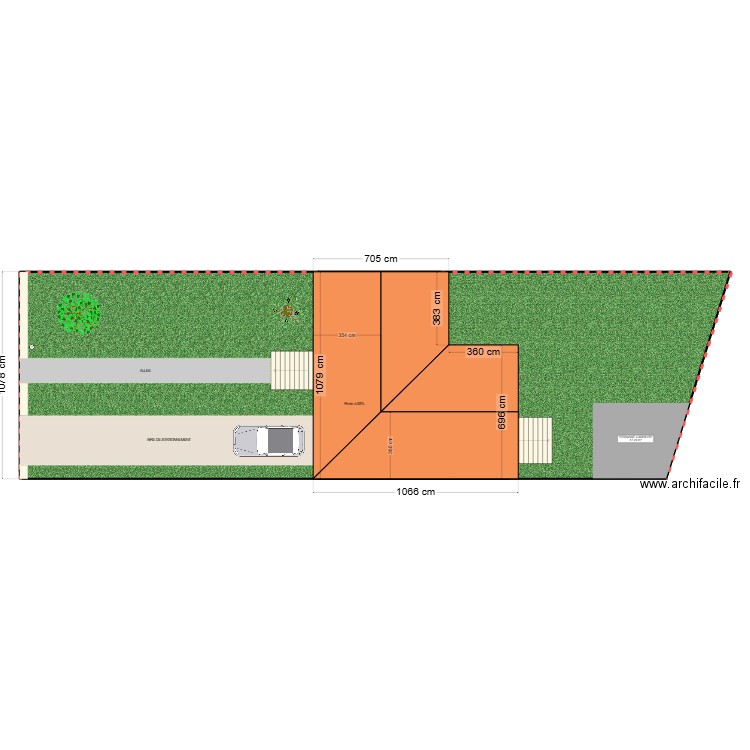 Toiture_apresFInalFINAL. Plan de 1 pièce et 79 m2