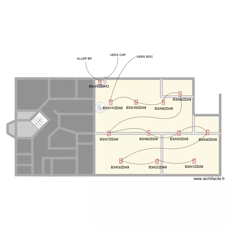 EUROMED SITE 1 COMBLE. Plan de 
