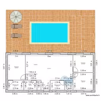 plan int&eacute;rieur cot&eacute; mur ext&eacute;rieur BISGAMBIGLIA