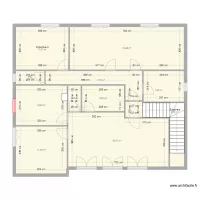 Locaux Saumur - Etage projet am&eacute;nagement T2+T3