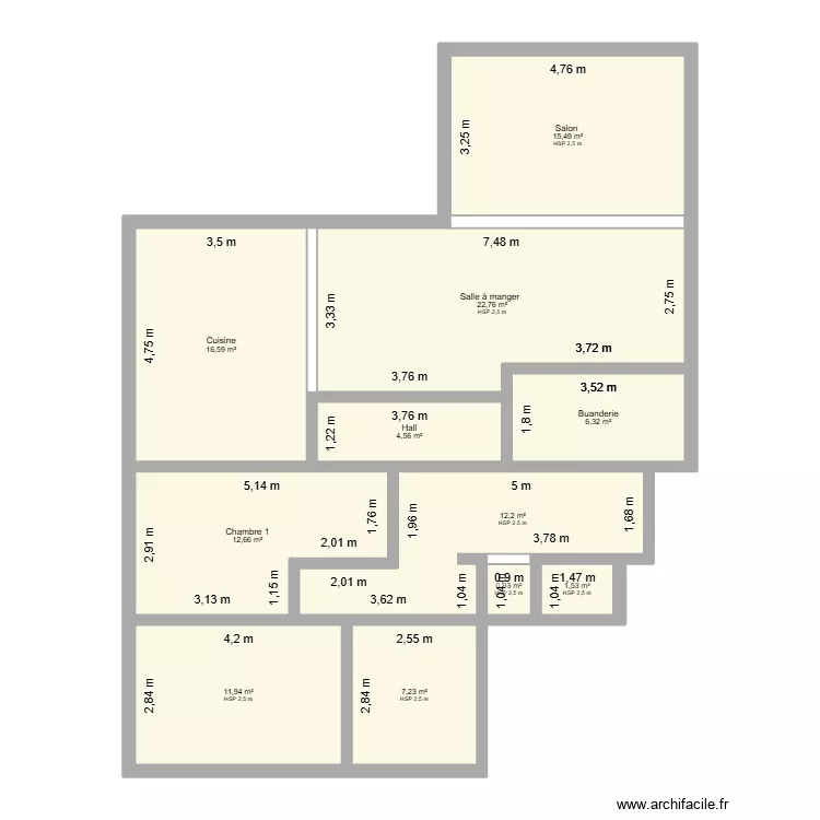 Rdc gauche duchene. Plan de 11 et 112 m² Rdc gauche duchene. Plan de 11 et 112 m²