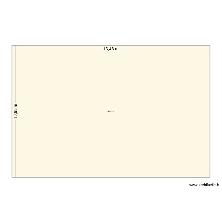 Vergers de plein Vent. Plan de 1 pièce et 181 m2