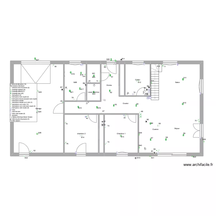 pascale ecl. Plan de 10  et 169 m²