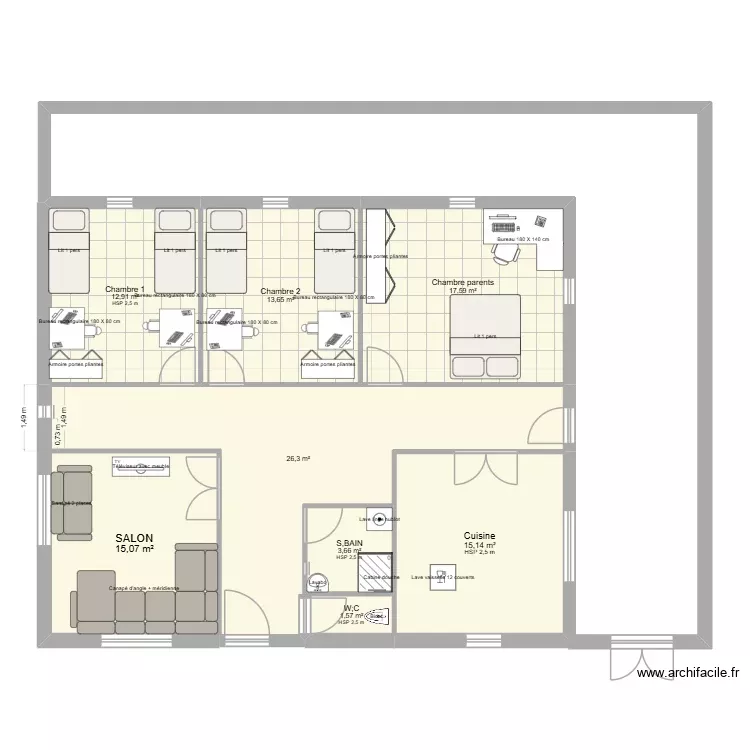djaoub 3. Plan de 8 Pièces et 106 m² djaoub 3. Plan de 8 Pièces et 106 m²