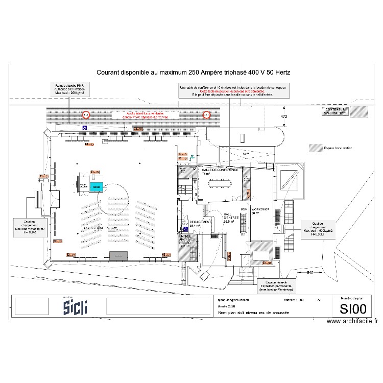 PAV Sicli V3. Plan de 0 pièce et 0 m2