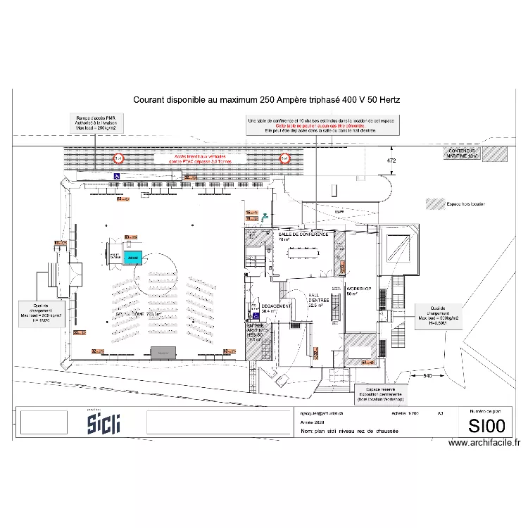 PAV Sicli V3. Plan de 