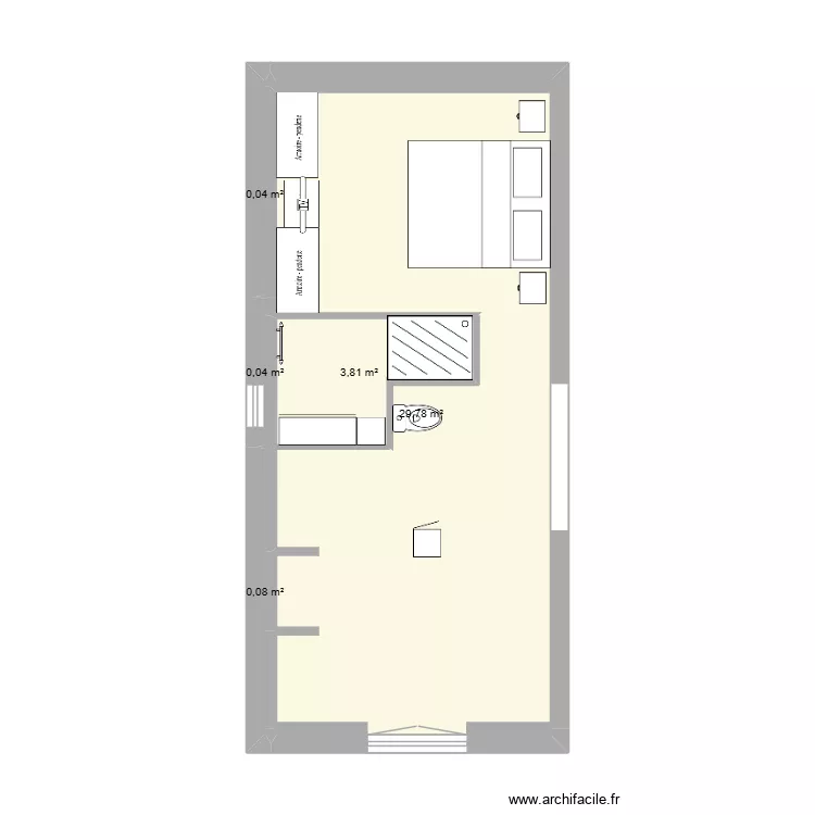 espace parental 2. Plan de 5 et 34 m² espace parental 2. Plan de 5 et 34 m²