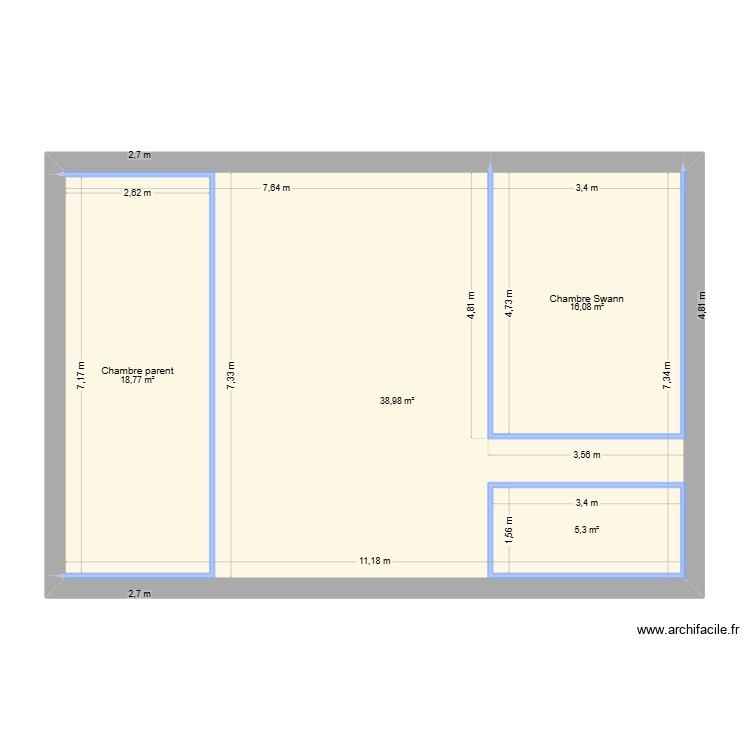 N&deg;2. Plan de 0 pièce et 0 m2