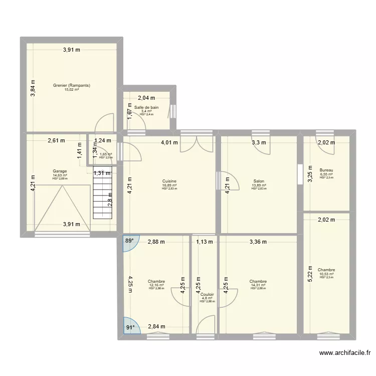 DUBOURG EDL. Plan de 11 et 114 m² DUBOURG EDL. Plan de 11 et 114 m²