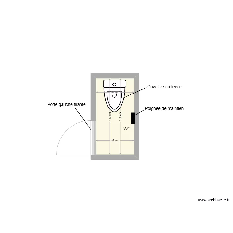 MARTY Paulette WC adaptation 1. Plan de 