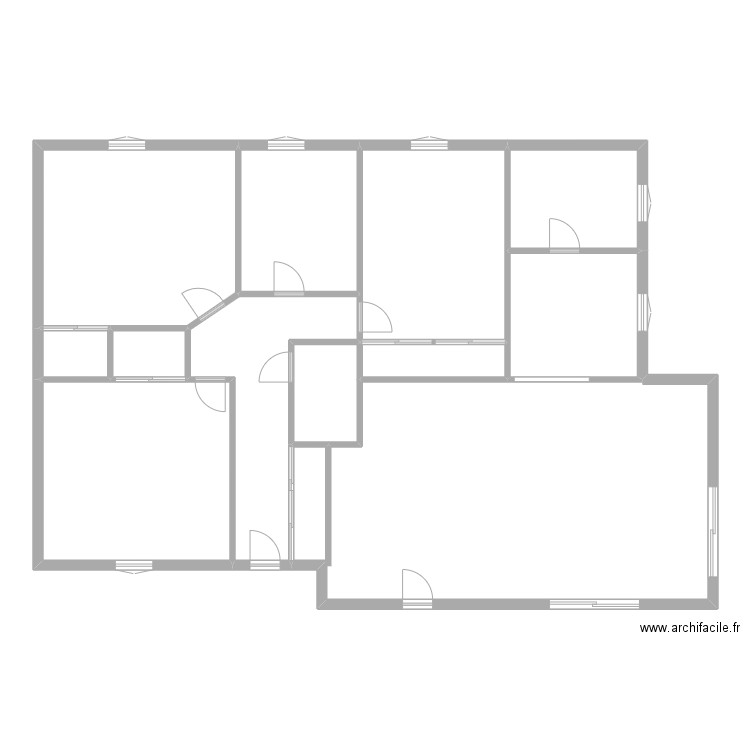 HEMLEY. Plan de 12 pièces et 185 m2