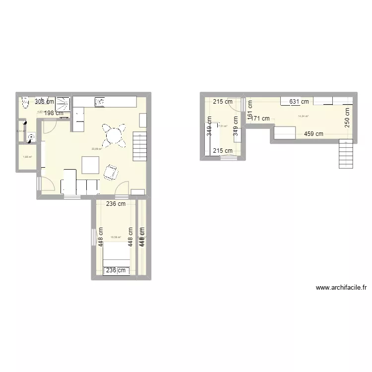 cours herbouville. Plan de 