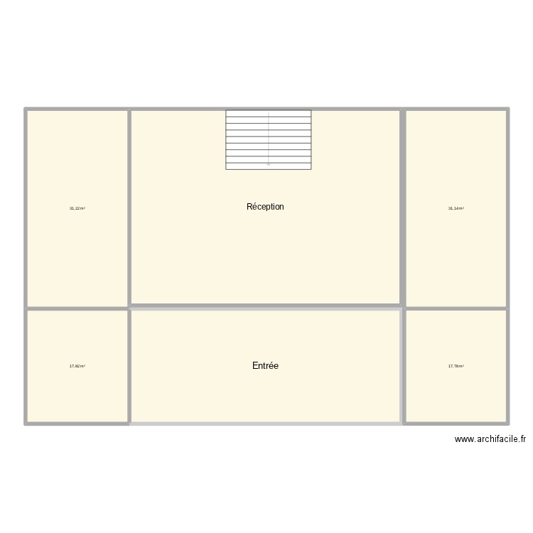 JDR. Plan de 6 pièces et 227 m2